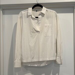 Theory White Blouse